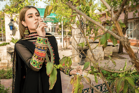 Z-245 Black - KHUDA BAKSH CREATIONS