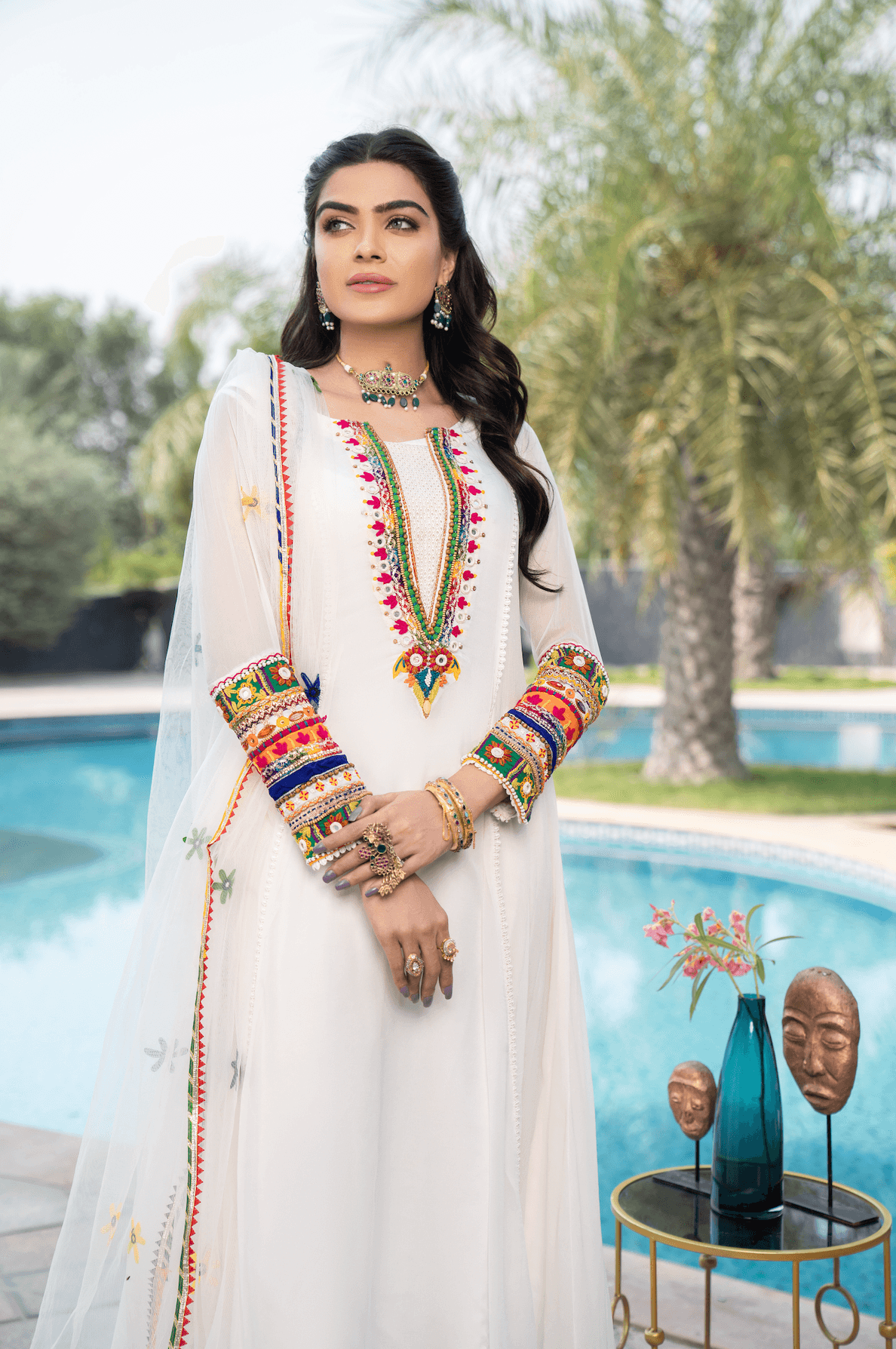 Z-245 White - KHUDA BAKSH CREATIONS