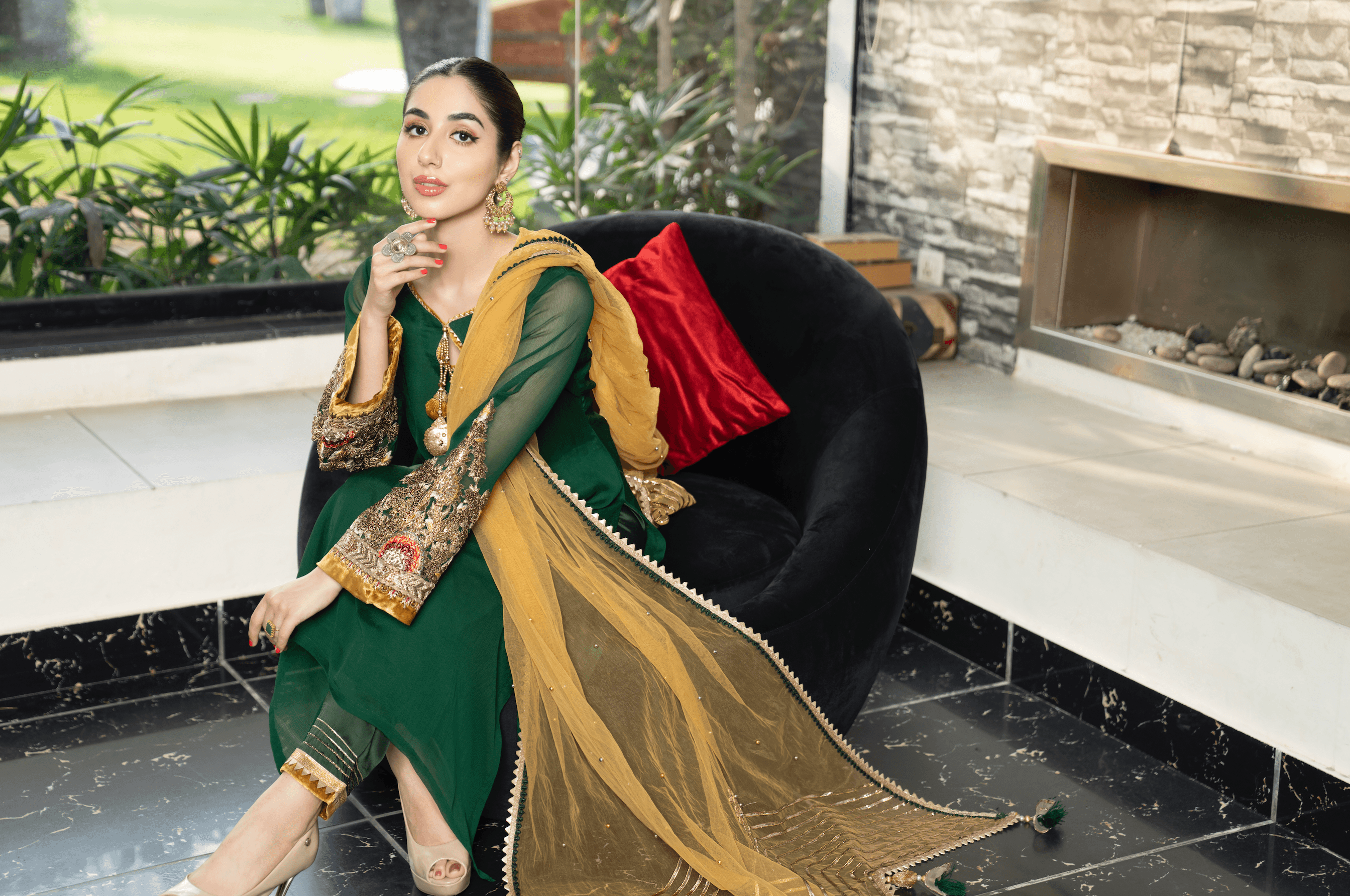 M-100 Green - KHUDA BAKSH CREATIONS