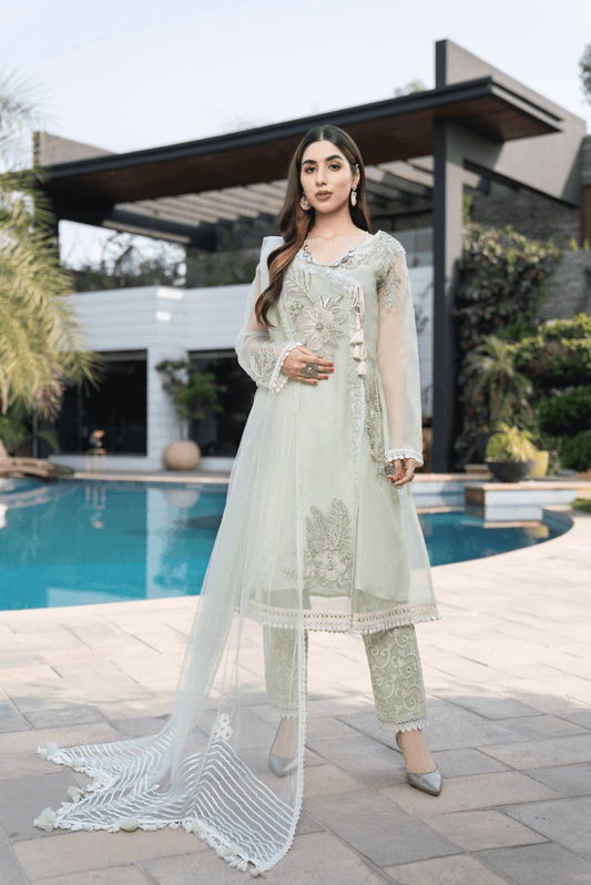 Z-271 Sea Green - KHUDA BAKSH CREATIONS