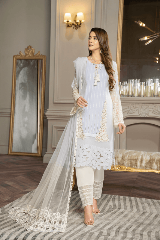 S-113 Blue Willow - KHUDA BAKSH CREATIONS